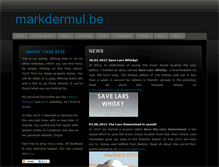Tablet Screenshot of markdermul.be